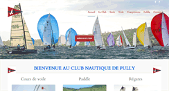 Desktop Screenshot of cnpully.ch